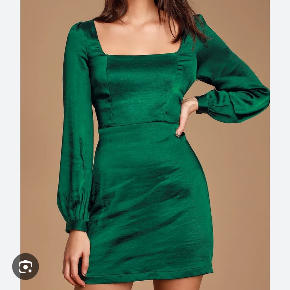 Emerald Green Dress